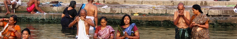 Walk through the Riverfront Ghats